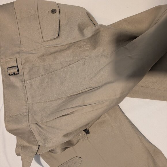 Todd Snyder Lightweight Italian Cotton Gurkha Trouser in Sand Stone - Size 35 - Picture 10 of 11